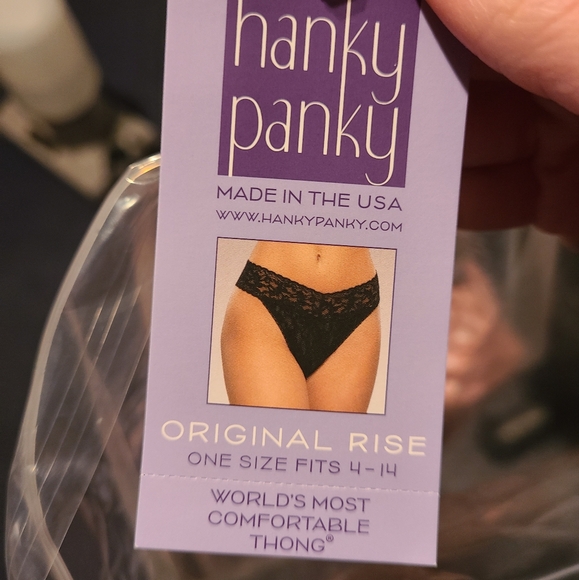 SET OF 5 Hanky Panky Womens Cross-Dyed Leopard Original Rise Thong Pink 7I1051 - Picture 8 of 8